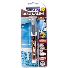 Çift Uçlu Su Bazlı Kokusuz Kalıcı Derz Kalemi - Gri Renk