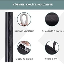 Kapı Altı Rüzgar Önleyici Isı Yalıtım Süngeri Eşik Altlığı Rüzgarlık Stoper Toz Soğuk Sünger Tek Taraflı Çelik Kapı Dış Kapı