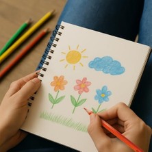 Karton Kutu Boya Kalemi, 24 Renk, Yumuşak ve Canlı Renkler, Kolay Açılır, Kırılmaya Dayanıklı Uçlar, Uç Kırılmasına Karşı Dayanıklılığı Artıran Özel Yapıştırma Sistemi