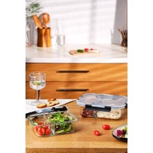 980 ml Borosilikat Saklama Kabı