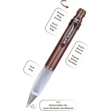 Klm & Grıp & Sılgı Yedeklı Set 07MM Kahverengı