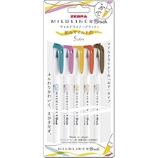 Mıldlıner Brush Pen 5c-Rc-N Set