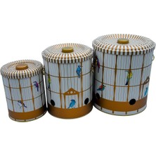 Evle Birdcage Patatessoğansarımsak Saklama Set