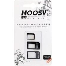 Butik Noosy Nano ve Micro Sim Kart ADAPTÖRÜ-(5775)