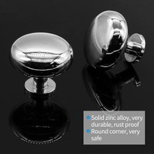 Mutfak Dolabı Kulpları, 4 Paket Çinko Alaşımlı Çekmece Kulpları Komodin Kulpları, Mat Siyah Çinko Kulplar, Çekmece Kolları Kapı Kulpları Komodin Çekmece Kolları Için (Fırçalı)