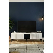 Yumedi Design TSA1502B - Tarçın Tv Stand , Tv Sehpası 150CM Beyaz