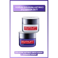 L'Oréal Paris Revitalift Filler Yoğun Dolgunlaştırıcı Yaşlanma Karşıtı Gece Kremi 50ML + Gündüz Kremi 50 ml
