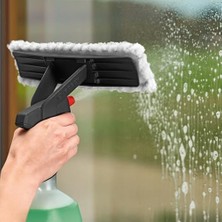 And Glassvac Akülü Cam Temizleme Makinesi ile Uyumlu Yedek Mikrofiber Bez, Beyaz