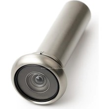 Kapı Dürbünü, Geniş Açılı, 180 Derece Görüş Açısı, Çinko Alaşımlı Gövde, Cam Lensli, 14MM Çap, Metal Gövdeli, 50-90 mm Uzunluk Için Ayarlanabilir, Kapı Gözetleyicisi