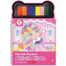Parmak Boyama Aktivite Kitabı Dress Up