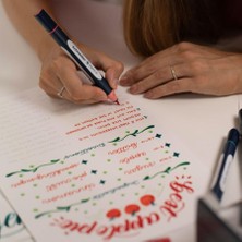 040 Twinmarker Seti V1 (Brush Tip & 1,0 mm Yuvarlak Uç, Yoğun Renkli Su Bazlı Mürekkep, Kağıt Üzerinde Kullanım Için Grafiti Kalemleri, >%92 Geri Dönüştürülmüş Plastik) 52 Parça