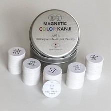 Kültür Magnetic Jlpt 5 Mıknatıslı 110 Seti (Çeviri, Türkçe)