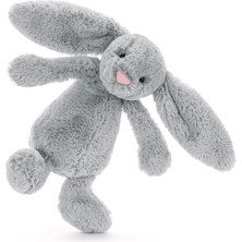 Ponçik Peluş Tavşan | Uyku Arkadaşı | Büyük Boy | Premium Kalite | Gri