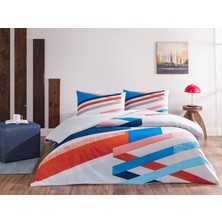 Freya Flanel Standart Flanel Nevresim Takımı, Mavi, Çift Kişilik