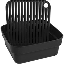 Bulaşık Yıkama ve Kurutma Seti Dark Grey 302664