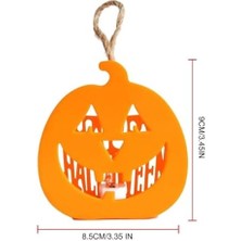 Halloween Işıklı Masa Süsü Balkabağı