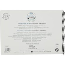 Mat Tükenmez Resim Defteri, 2'li Set & 6'lı Kalem Set