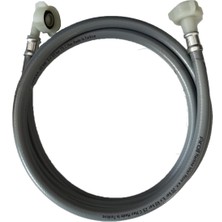 2mt (200CM) Çamaşır Makinesi Hortumu - Bulaşık Makinesi Şebeke Hortumu - Temiz Su Giriş Hortumu- Su Bağlantı Hortumu – Sızdırmaz Yüksek Kaliteli Hortum - (1 Adet)