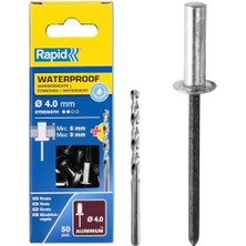 Perçin 4X12 mm Su Geçirmez Matkap Ucu