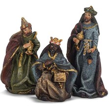 Kurt S. Adler Kurt Adler 9,5 cm Reçine, 7 Parça Doğum Seti, Için Çoklu