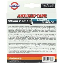 Zemin Merdiven Kaydırmaz Bant 50 mm x 5 mt Siyah