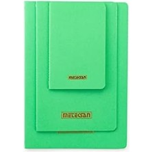 Notes 9X14 cm Karton Kapaklı Iplik Dikişli Defter, 24 Yaprak, 6'lı Paket, Renkli
