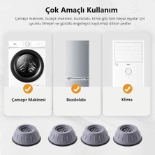 Life 4 Lü Titreşim Önleyici Çamaşır Makinası Ayağı MIT1006