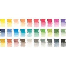 Dürer Sulu Boya Kalemi, Çift Uçlu, Düz ve Hassas Boyama Için, 30'lu Kutu, Renkli