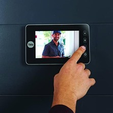 45-5800-1443-00-6001 LCD Ekranlı Dijital Kapı Dürbünü - 5800 Serisi - Hareket Sensörlü