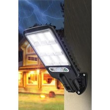 Brf Store Solar Güneş Enerjili 120 Ledli Hareket Sensörlü Su Geçirmez Bahçe Aydınlatması 3 Modlu LED Lambası