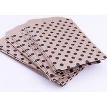 Puantiyeli Kese Kağıdı, Üzeri Siyah 18X30-40 Adet