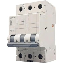 32A; 3 Fazlı; 5sl Anahtarlı Otomatik Sigorta; 6ka; C Tipi; Yavaş Karakterli