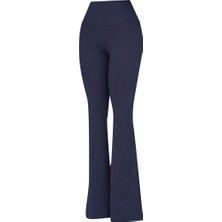 Hummel Sajar Flared Kadın Lacivert Tayt