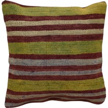 Zehra Abla Halı Yeni El Dokuma Dekoratif Kilim Kırlent Yastık Kılıfı 6799
