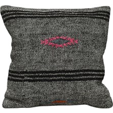 Zehra Abla Halı Yeni El Dokuma Dekoratif Kilim Kırlent Yastık Kılıfı 6824