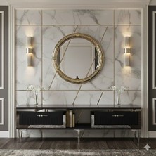 Yumedi Design TSA1503AS - Kerem Tv Stand , Tv Sehpası 150CM Antrasit-Silver