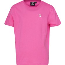 Hummel Pulse Kids Çocuk Pembe Yuvarlak Yaka Tişört