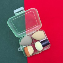 Mare Accessories Kutulu 4'lü Makyaj Süngeri Seti (Fondöten, Kapatıcı, Pudra Uygulama)