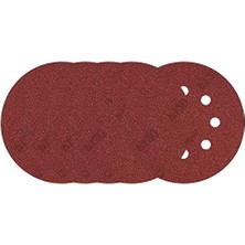 STA32032 Zımpara, Kırmızı, 5 Adet, 80G 125 mm