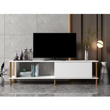 İnovasyon Mobilya Paris Tv Ünitesi Beyaz 150 cm