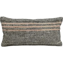 Kilim Antik El Dokuma Dekoratif Lumbar Kilim Kırlent Yastık Kılıfı 1338 - Yeni - Çok Renkli