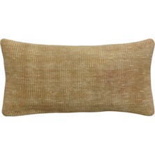 Kilim Antik El Dokuma Dekoratif Lumbar Halı Kırlent Yastık Kılıfı 1331 - Vintage - Çok Renkli