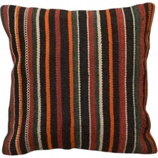 Kilim Antik El Dokuma Dekoratif Kilim Kırlent Yastık Kılıfı 1278 - Yeni - Çok Renkli