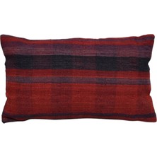 Kilim Antik El Dokuma Dekoratif Lumbar Kilim Kırlent Yastık Kılıfı 1291 - Yeni - Çok Renkli