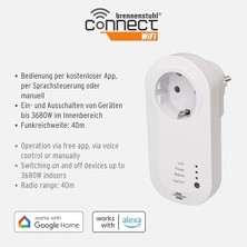 Wifi Özellikli Zaman Ayarlı Ses Kontrollü Akıllı Priz, Standart