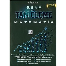8. Sınıf Tam Ölçme Matematik Bilfen Yayınları