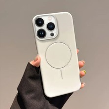 Apple iPhone 14 Pro Uyumlu Kılıf Zebana Vivid Silikon Kılıf Beyaz