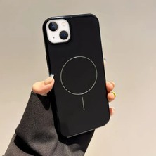 Apple iPhone 15 Uyumlu Kılıf Zebana Vivid Silikon Kılıf Siyah