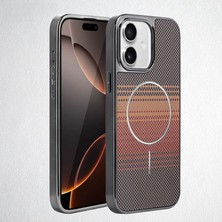 Apple iPhone 11 Uyumlu Kılıf Zebana Velora Series Kılıf (Kablosuz Şarj) Kahverengi