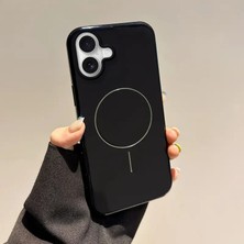 Apple iPhone 17 Uyumlu Kılıf Zebana Vivid Silikon Kılıf Siyah